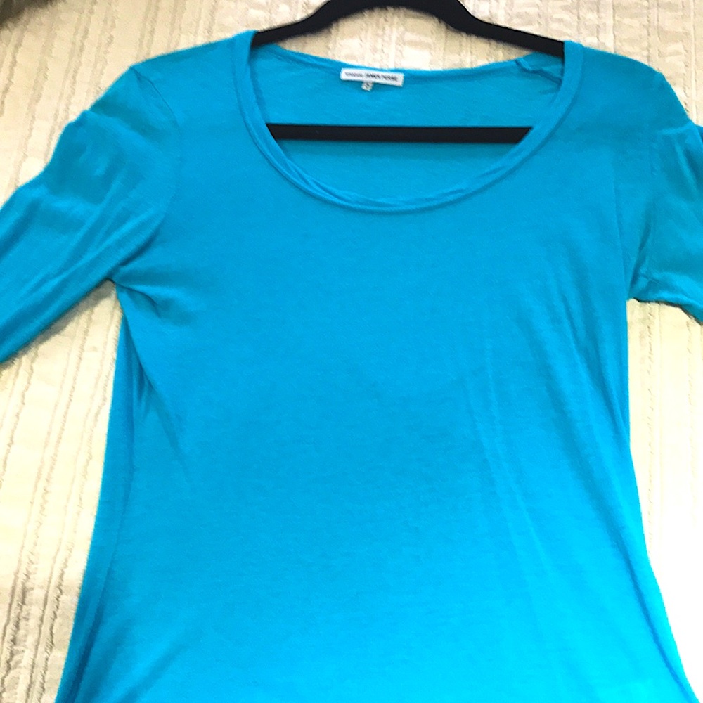 Aqua James Perse long sleeve T Shirt from Nordstrom. Perfect condition.